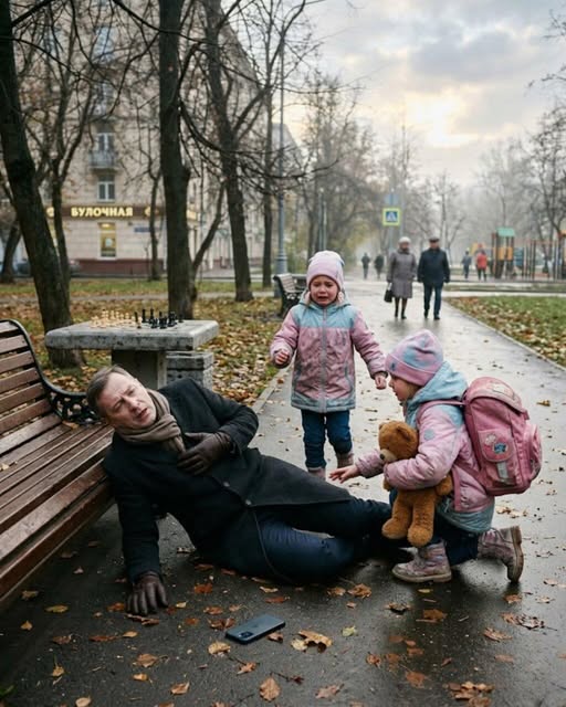 Миллиардер потерял сознание в парке, и только две девочки помогли ему