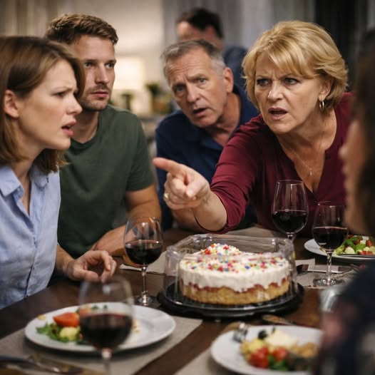 Мы думали, ты торт испечёшь, а не будешь покупать готовый, как лентяйка! — сказала свекровь при гостях на празднике