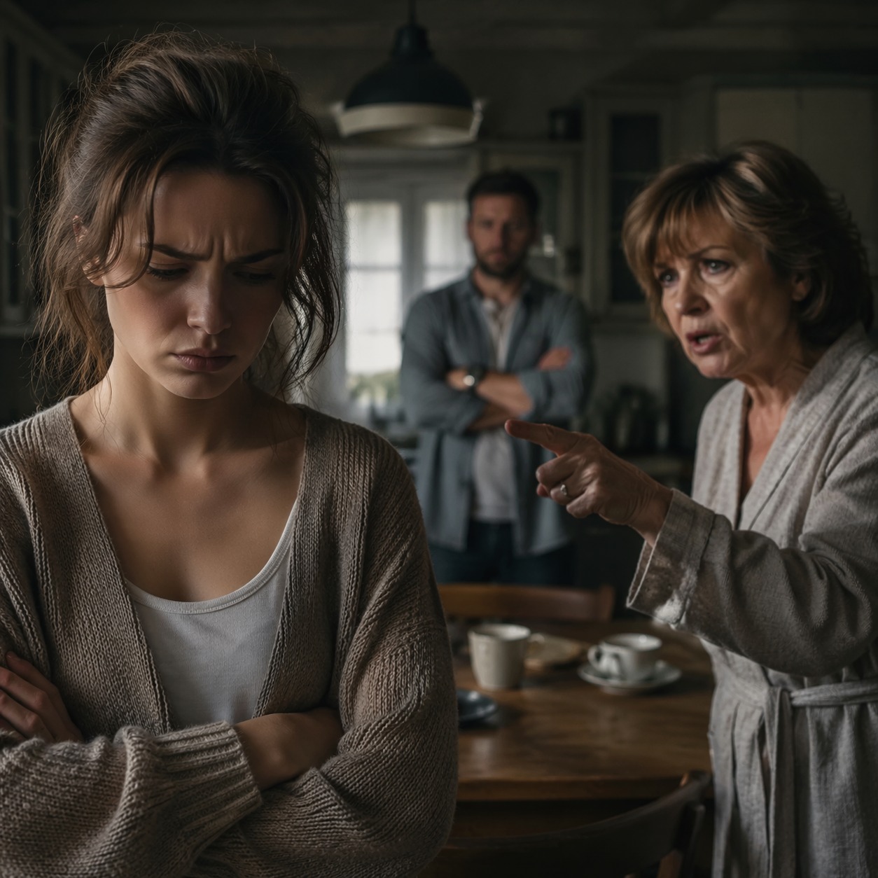 Возьми у своего отца денег! Мне нужно долги за дочь отдать! – потребовала свекровь