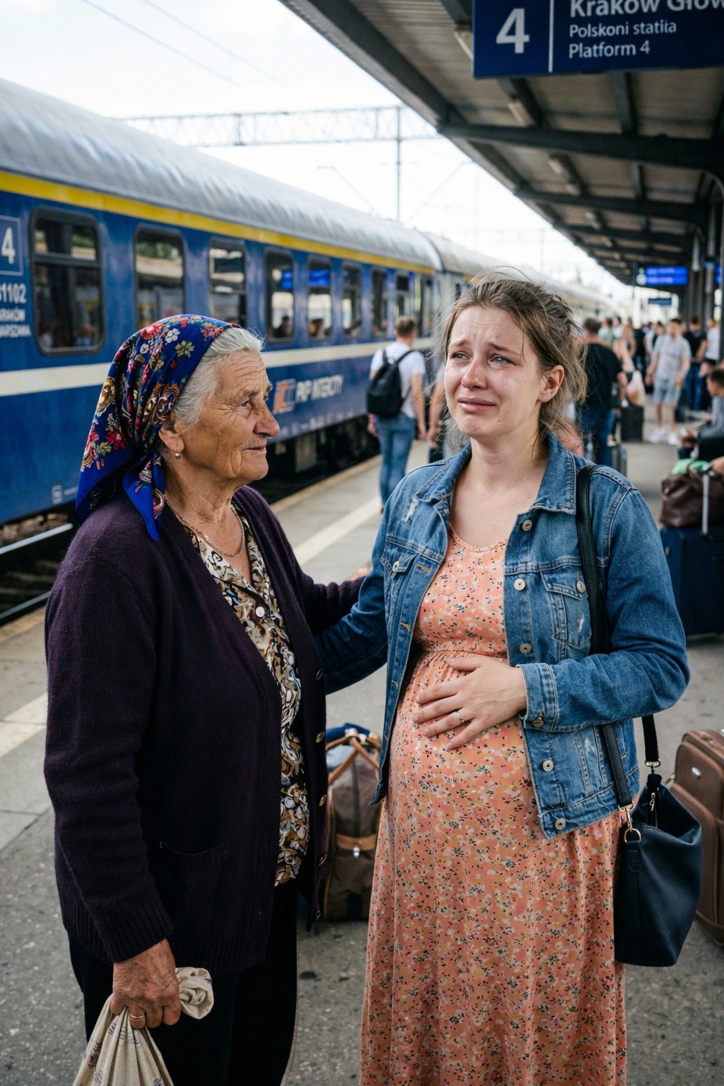 Она встретила её на вокзале и не прошла мимо